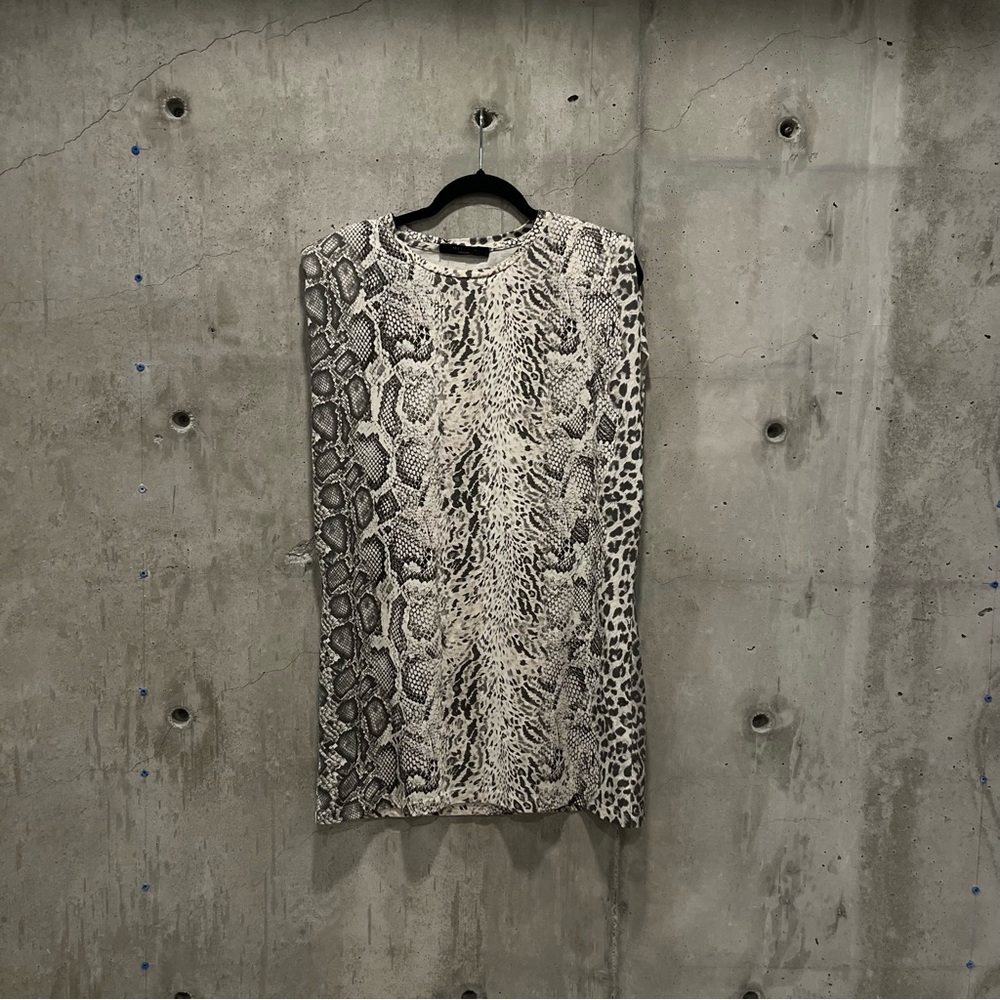 ALL SAINTS snake dress